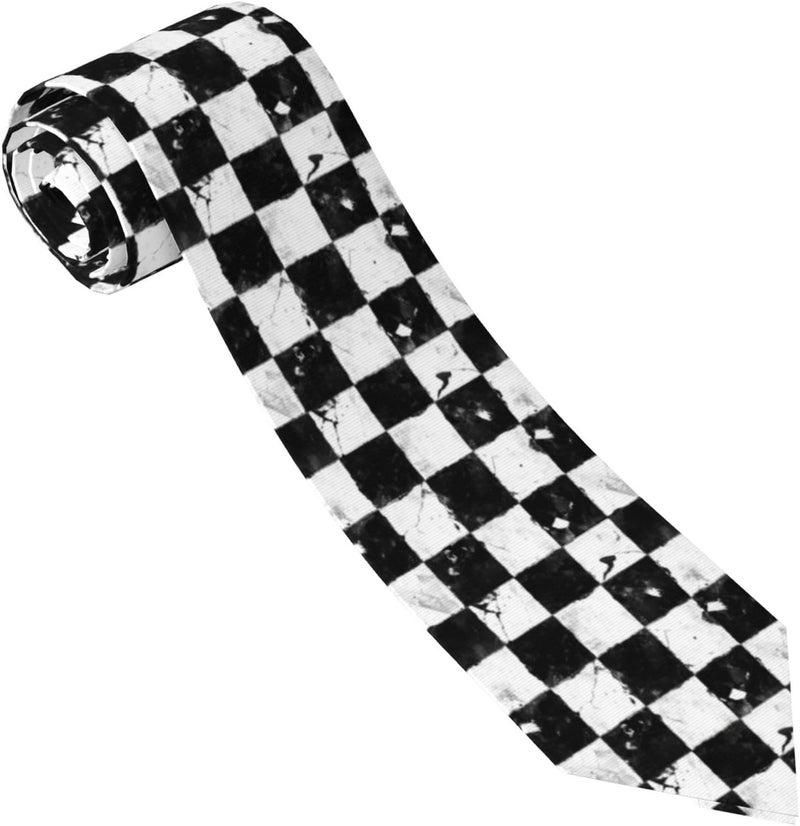 Yilad Tie for Men and Boy Novelty Fun Full Print Men's Necktie Skinny Fashion Narrow Wide - Image 1